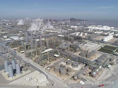 由陕西化建承建的国内首套自主知识产权大型化PO/SM装置一次开车成功21